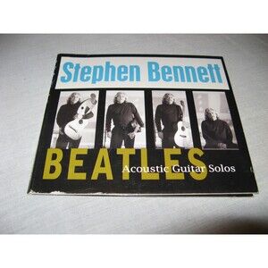 Stephen Bennett Beatles Acoustic Guitar Solos CD Signed Autographed Digipack